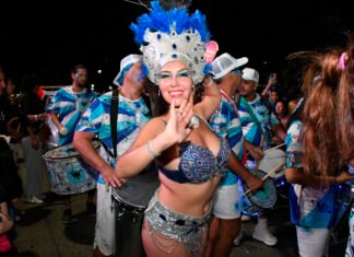 Avenida Argentina volvió a latir al ritmo del carnaval