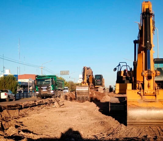 Durante la obra de Mosconi, todo se recicla