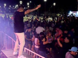 Senillosa tuvo su noche cuartetera y con mucho color