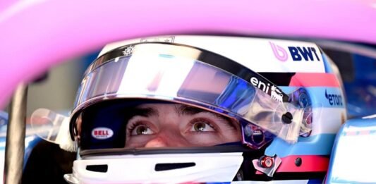 Colapinto calienta motores en Japón