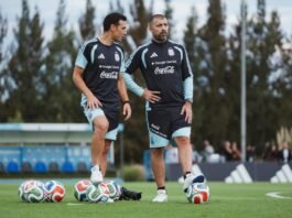 Preocupación en la Selección: se resintió su goleador