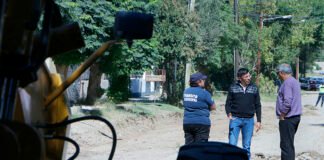 El mega plan de asfalto de Senillosa llega a Santa Cruz