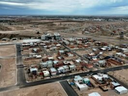 Gaido y Figueroa inauguraron más asfalto junto al Polo Tecnológico