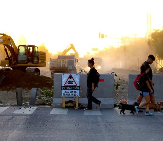 Con obra pública a la neuquina, la ciudad pega el salto