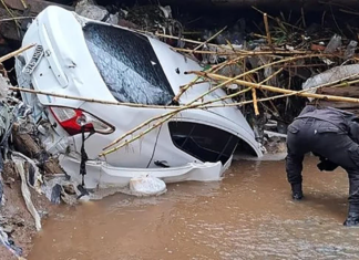 Encontraron muerta a la pareja desaparecida por el temporal