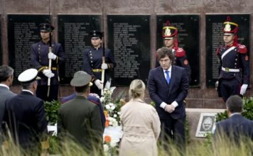 Milei reafirmó el pedido de soberanía