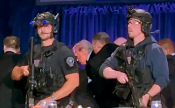 Cena caliente: cómo fue el atentado a Trump