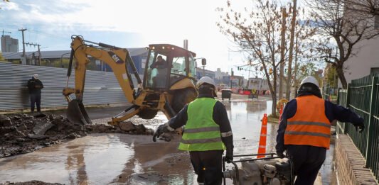 Una parte importante de la ciudad se quedó sin agua