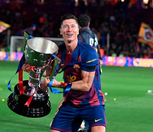 El Barcelona despide una tanque de goles