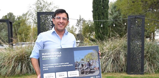 En 30 días arranca la nueva Escuela 267 de Arroyito