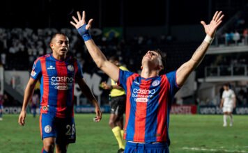 San Lorenzo se hizo fuerte en Brasil y es líder