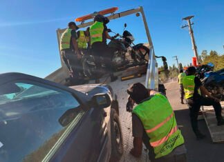 Le bajaron el caño (y la caña) a los motoqueros