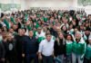 Con mensaje político, Quintriqueo cosechó respaldo verde