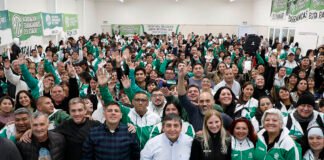 Con mensaje político, Quintriqueo cosechó respaldo verde y blanco