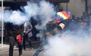 Los militares podrán intervenir en La Paz