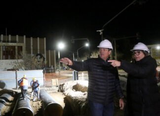 Un orgullo neuquino: la Gran Avenida avanza día y noche