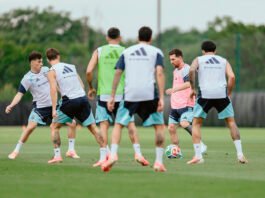 La Selección entra en calor con Honduras