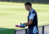 El dolor no se dibuja: así fue el primer entrenamiento sin vendaje