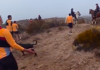 Escándalo en Paso Córdoba: atacaron a corredores a rebencazos, ¿eran mapuches?