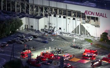 Terremoto de 7,1 en Japón: colapsó un centro comercial