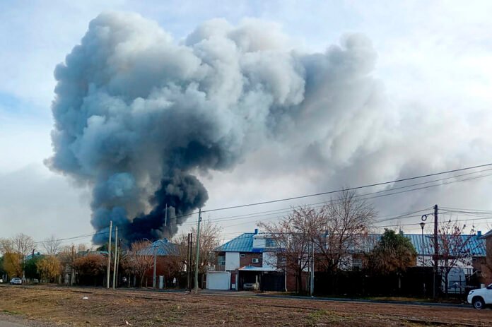 Incendio en Sakura