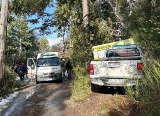Bariloche: una menor murió tras caer un auto al lago