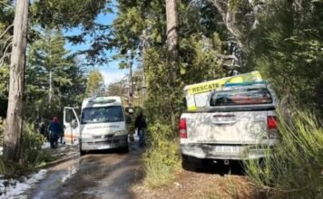 Bariloche: una menor murió tras caer un auto al lago