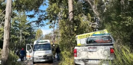 Bariloche: una menor murió tras caer un auto al lago