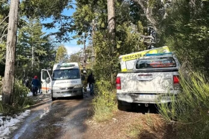 rescate en el Nahuel Huapi