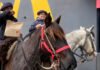 McGaucho viral: fueron a caballo al AutoMac