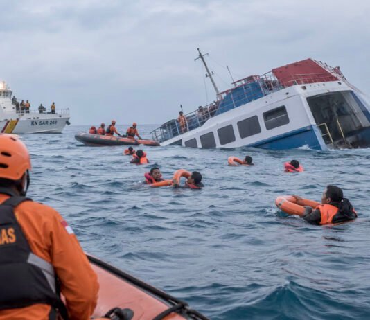 Seis muertos y 129 desaparecidos en Indonesia