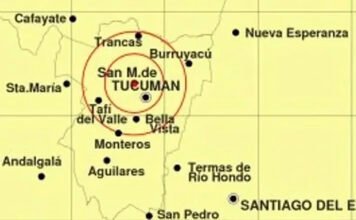 Un sismo de magnitud 5 sacudió Tucumán