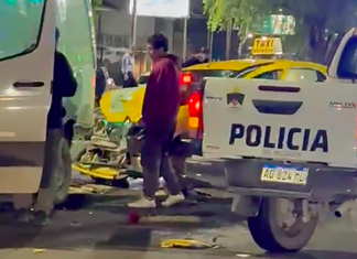 Tragedia en el oeste: murió un taxista tras un violento choque