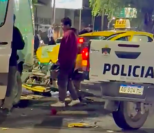 Tragedia en el oeste: murió un taxista tras un violento choque