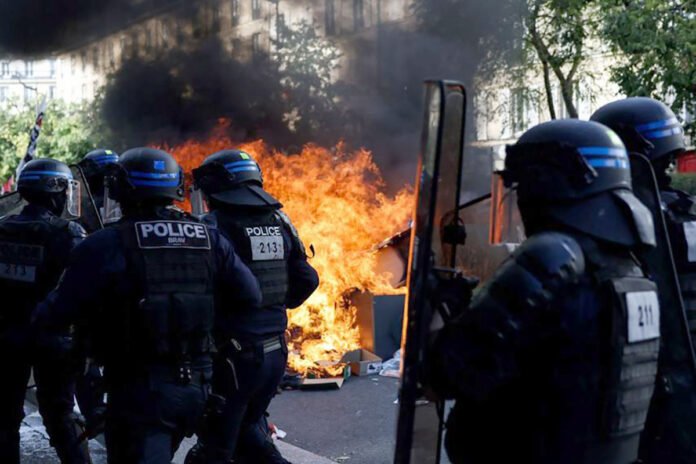 Protestas en Francia